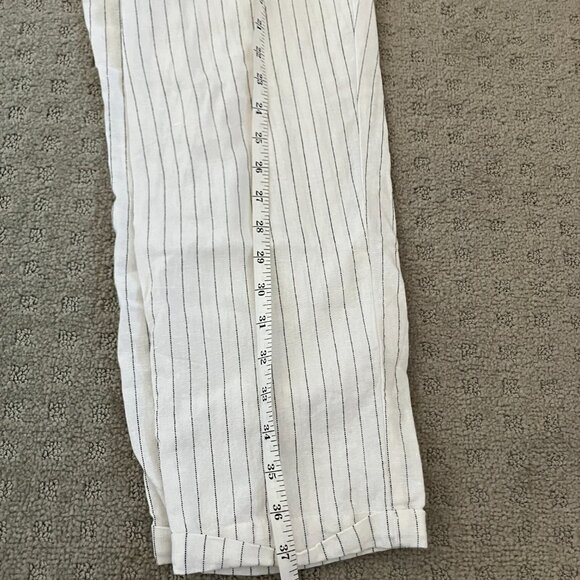 White linen pants - Size L - Picture 6 of 6